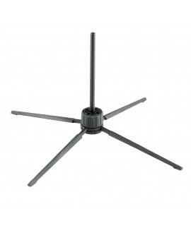 K&M 15262 Recorder stand black