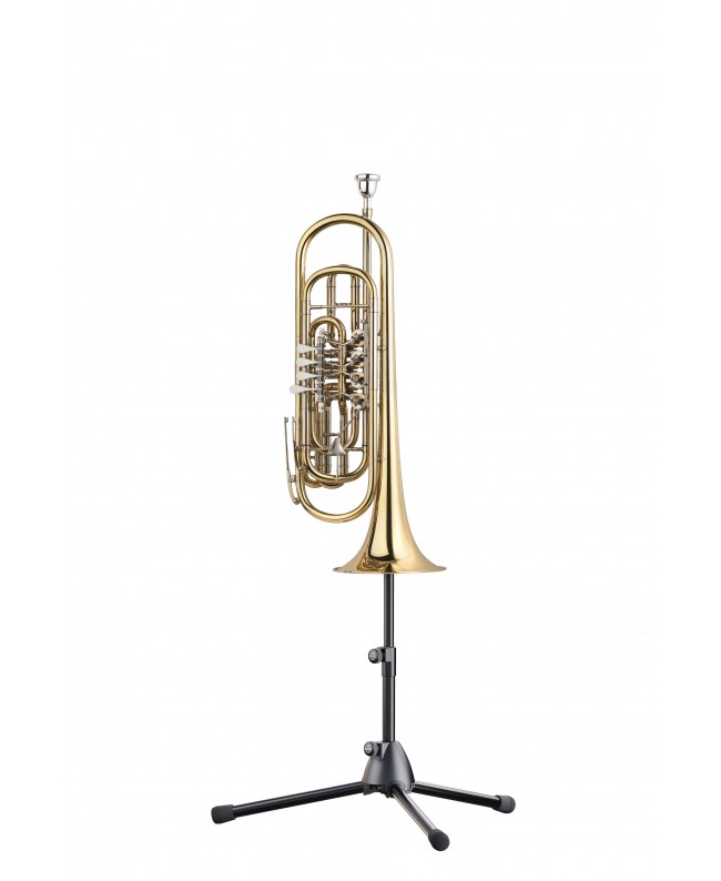 K&M 15239 Bass trumpet/Flugelhorn stand black