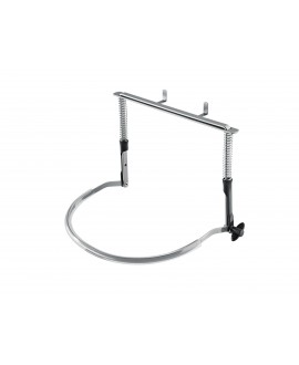K&M 164/1 Harmonica holder nickel-colored
