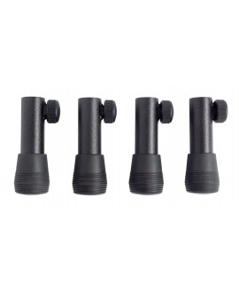 K&M 13493 Chair leg extension black