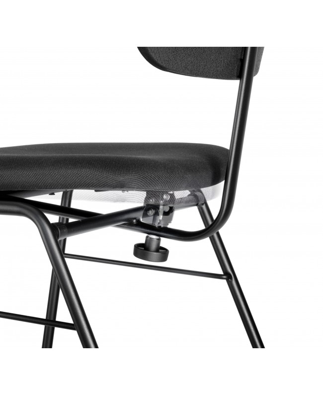 K&M 13435 Orchestra chair with tiltable seat black