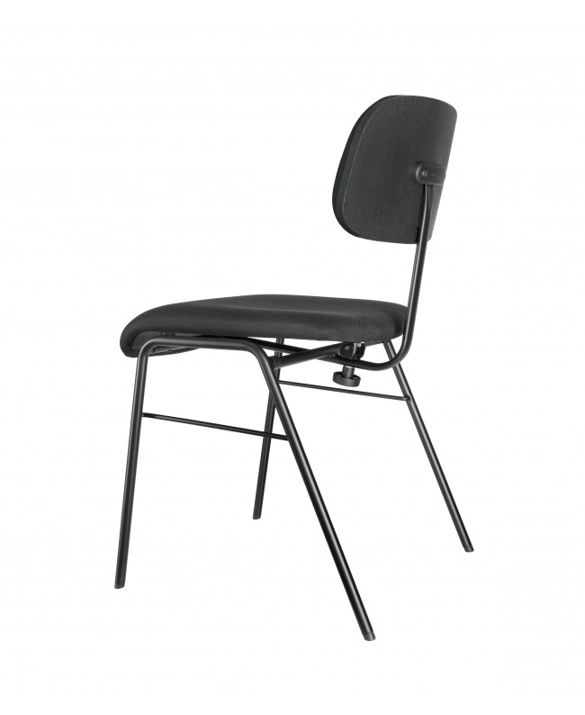 K&M 13435 Orchestra chair with tiltable seat black