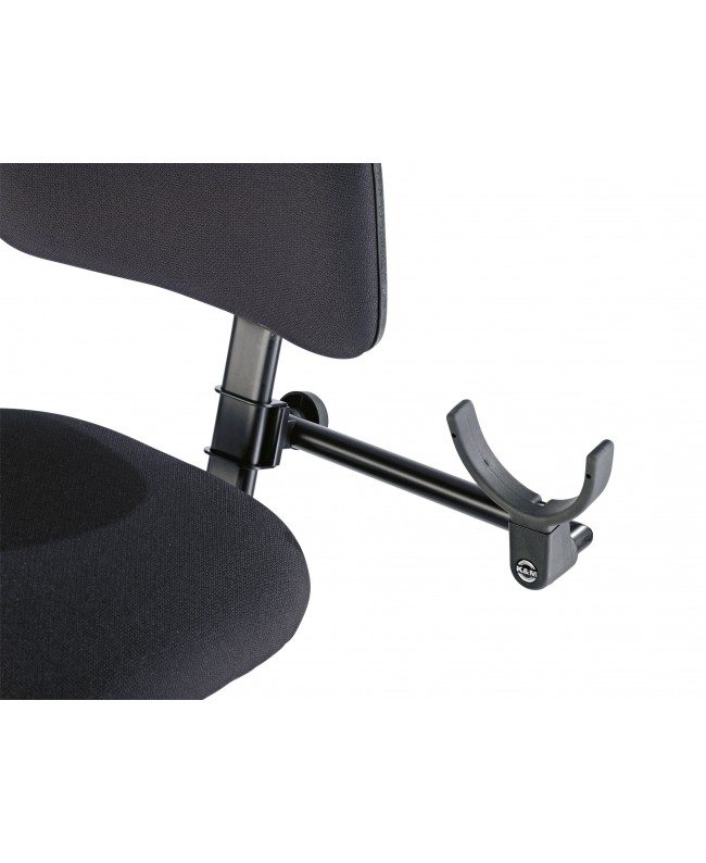K&M 13497 Bass holder black