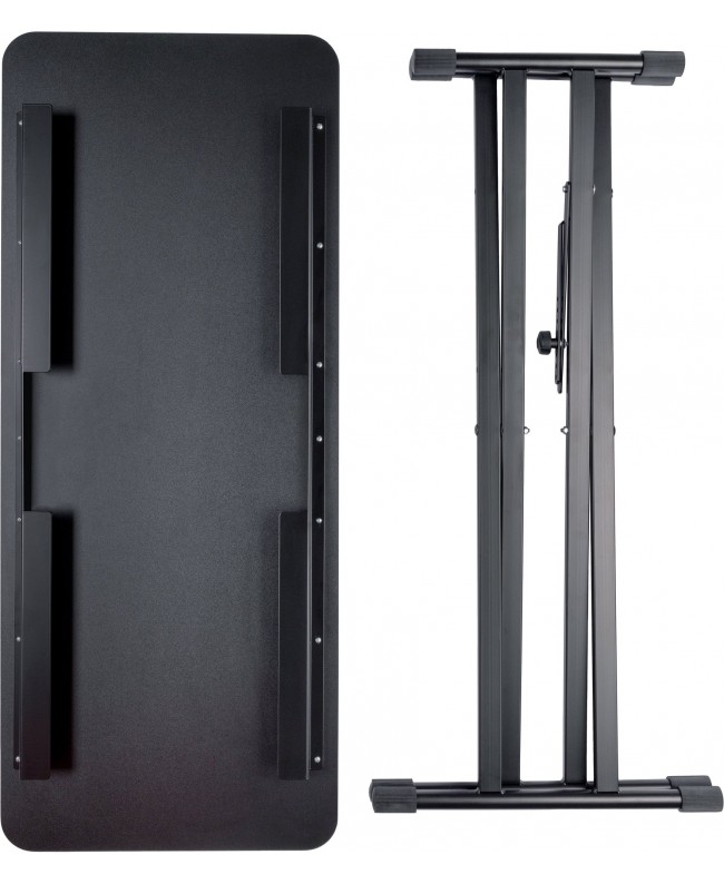 K&M 18900 Keyboard stand with tabletop black