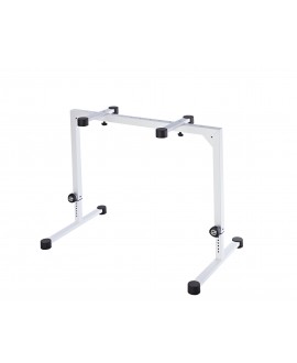 K&M 18810 Table-style keyboard stand Omega pure white