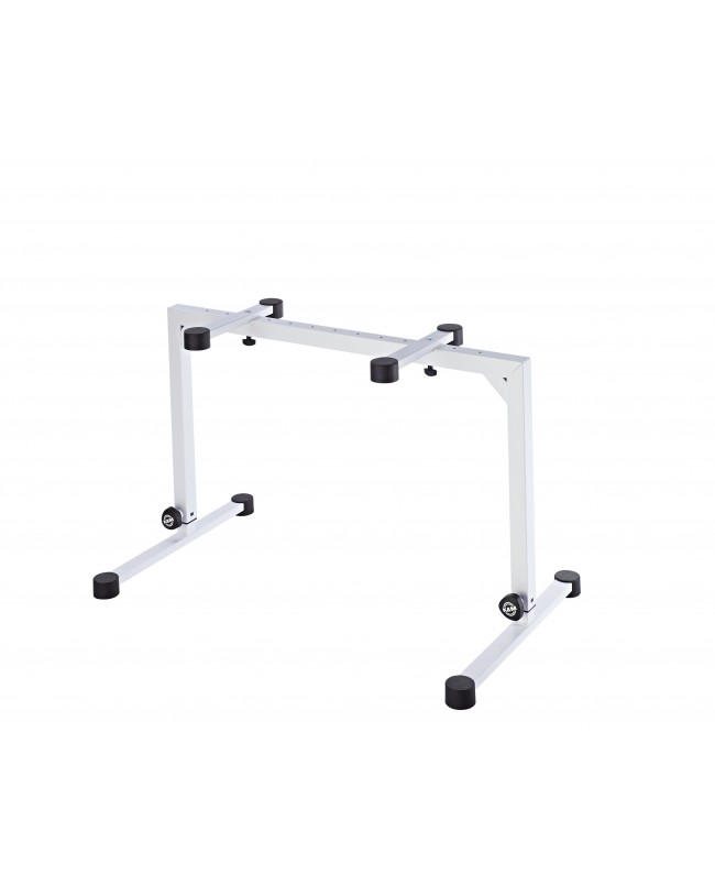 K&M 18810 Table-style keyboard stand Omega pure white