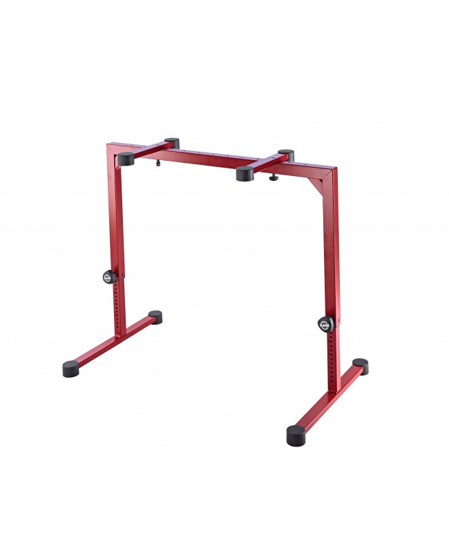 K&M 18810 Table-style keyboard stand Omega ruby red