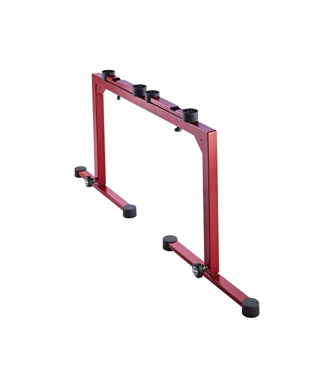 K&M 18810 Table-style keyboard stand Omega ruby red