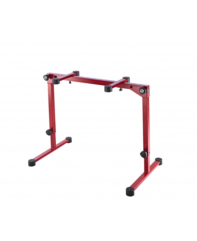 K&M 18820 Table-style keyboard stand Omega Pro ruby red