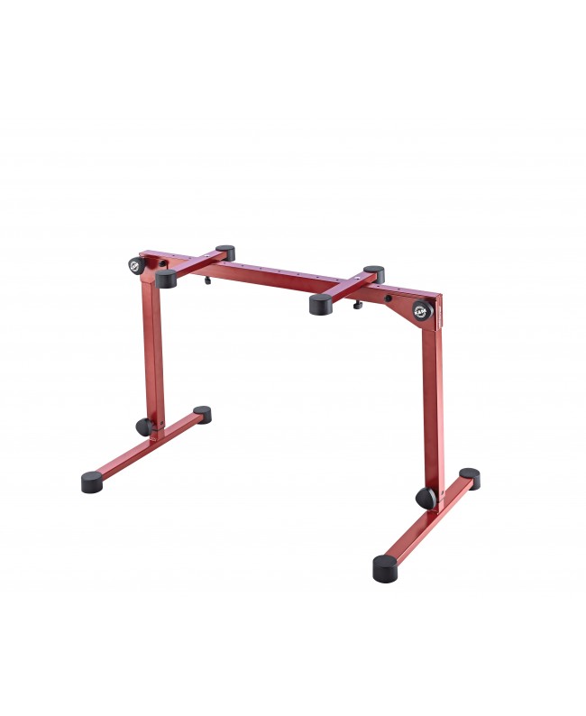 K&M 18820 Table-style keyboard stand Omega Pro ruby red