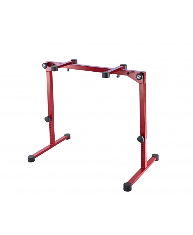 K&M 18820 Table-style keyboard stand Omega Pro ruby red