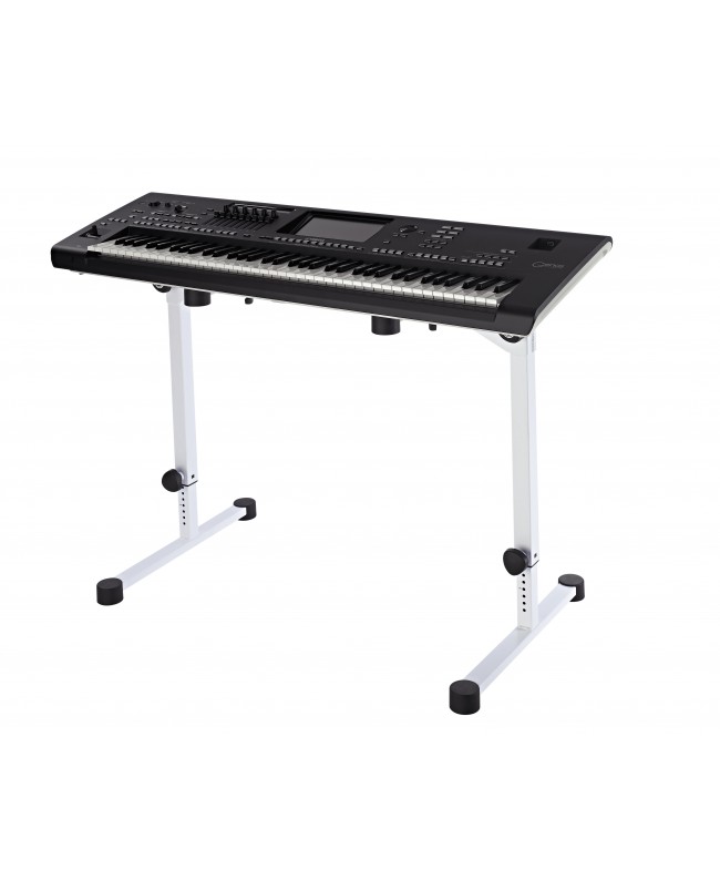 K&M 18820 Table-style keyboard stand Omega Pro pure white