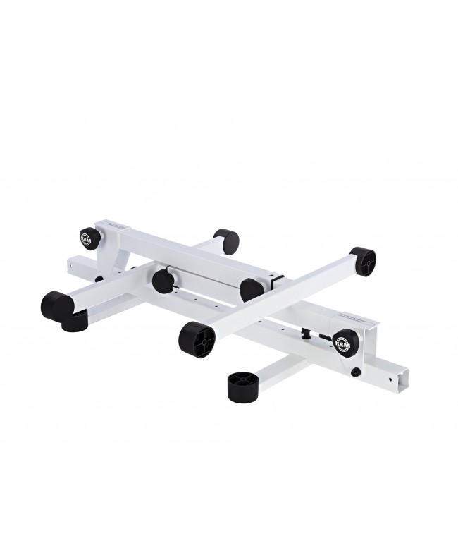 K&M 18820 Table-style keyboard stand Omega Pro pure white