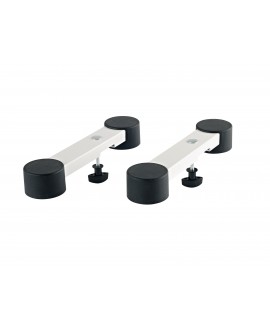 K&M 18827 Stage piano support for Omega pure white