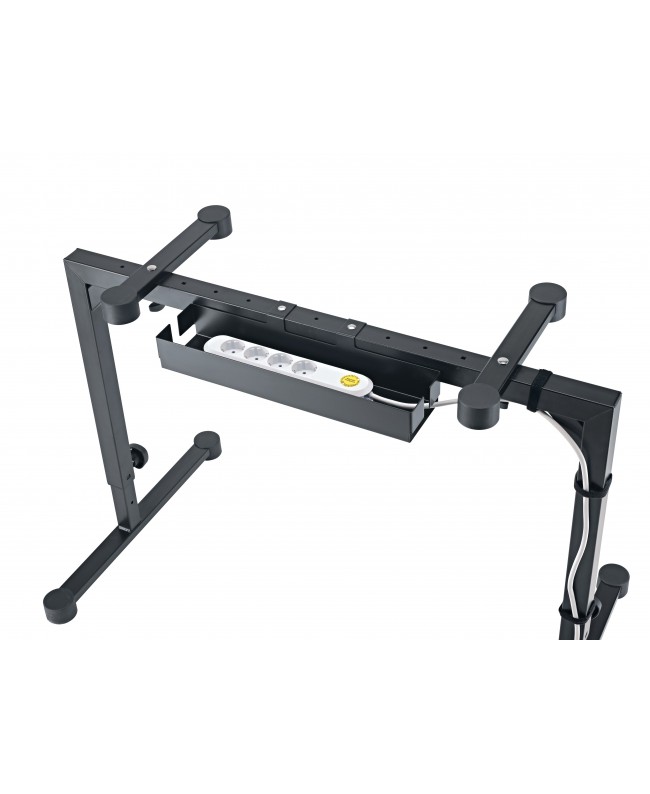 K&M 18808 Cable organiser for Omega black