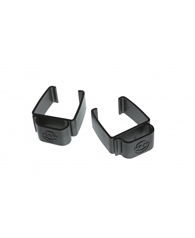 K&M 18809 Cable clamp for Omega black