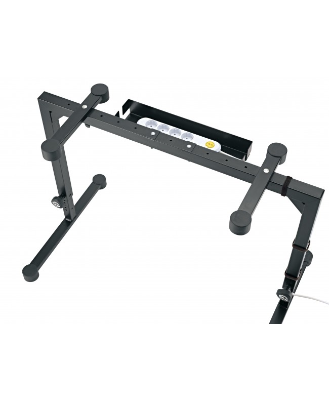 K&M 18808 Cable organiser for Omega black