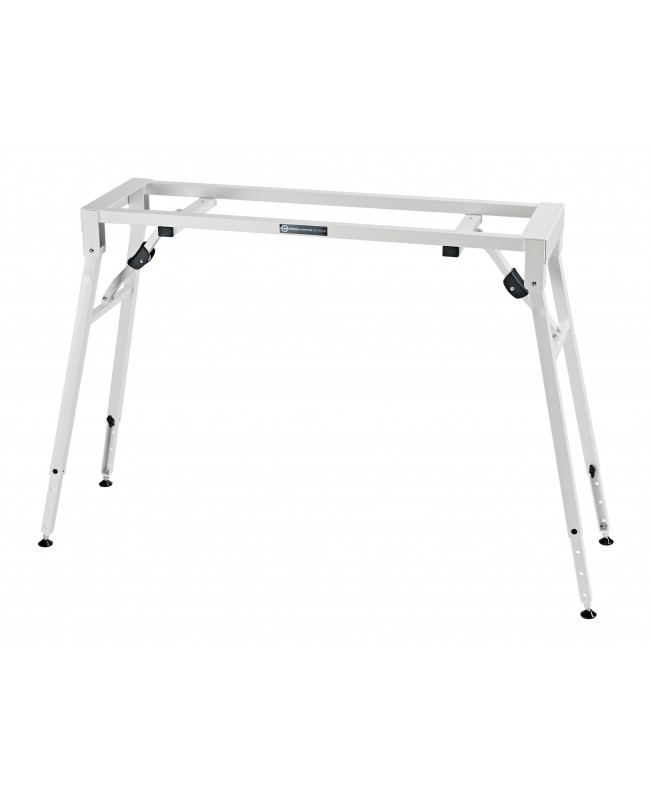 K&M 18953 Table-style stage piano stand pure white