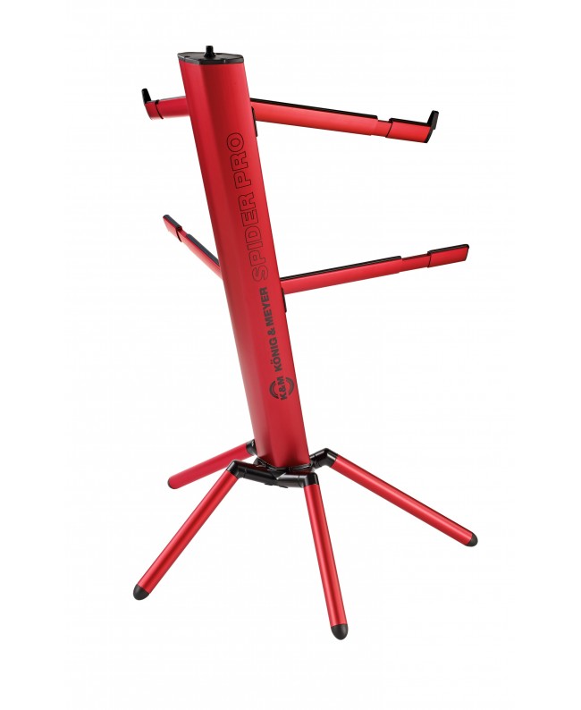 K&M 18860 Keyboard stand Spider Pro red