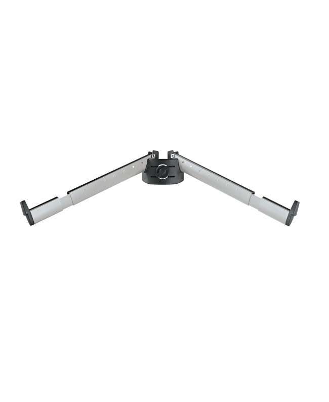 K&M 18866 Support arm set B anodized aluminum