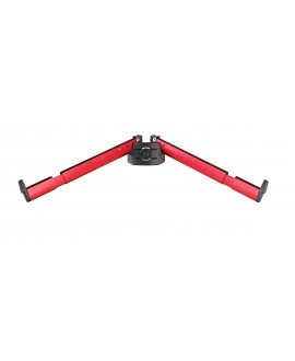 K&M 18866 Support arm set B red