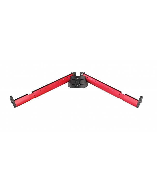 K&M 18866 Support arm set B red