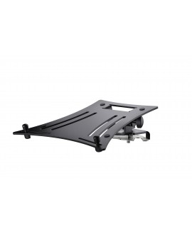 K&M 18863 Laptop rest for the Spider Pro structured black
