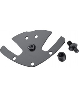 K&M 18853 Adapter for Spider Pro black