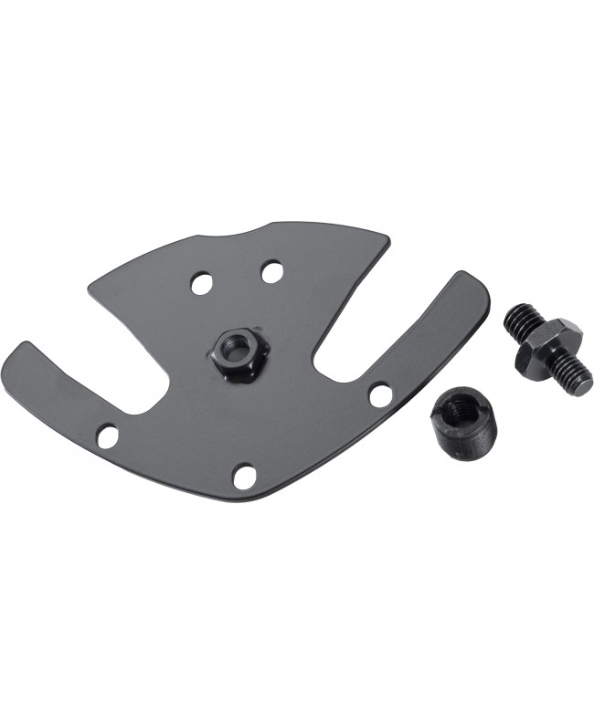 K&M 18853 Adapter for Spider Pro black