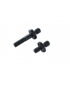 K&M 18864 Threaded bolt set for Spider Pro black zinc-plated