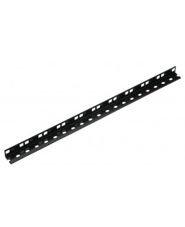 K&M 28410 Single rack rail black
