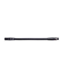 K&M 23035 Gooseneck black