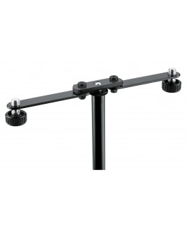 K&M 23510 Microphone bar black Accessori