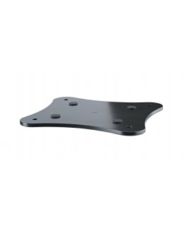 K&M 26748 Monitor plate S black Supporti per monitor da studio