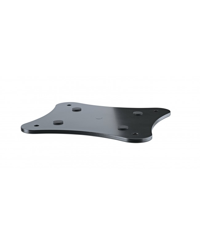 K&M 26748 Monitor plate S black