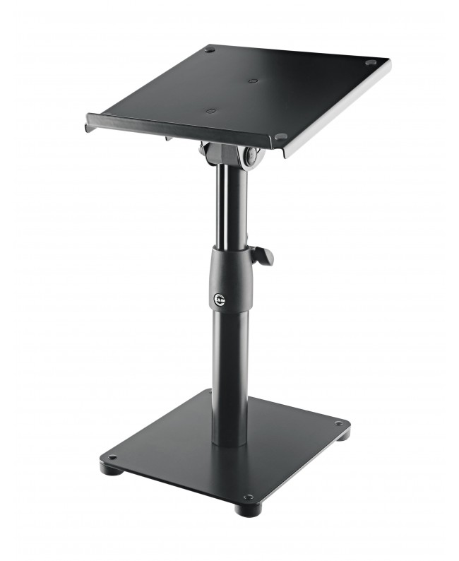 K&M 26776 Tiltable desktop monitor stand black