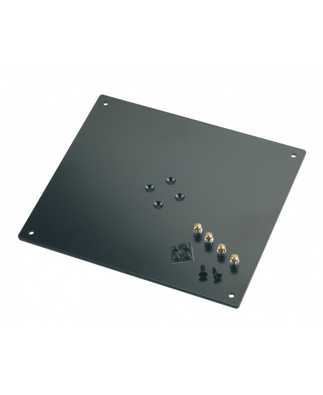 K&M 26792 Bearing plate structured black