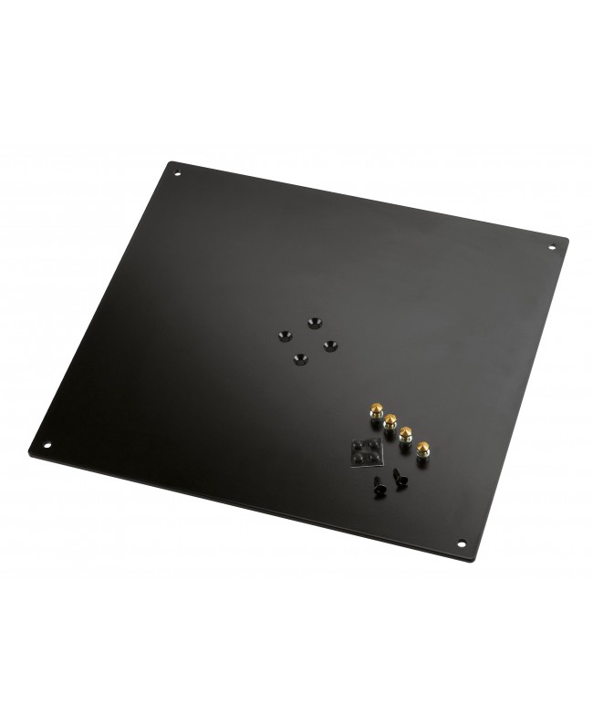 K&M 26792 Bearing plate structured black
