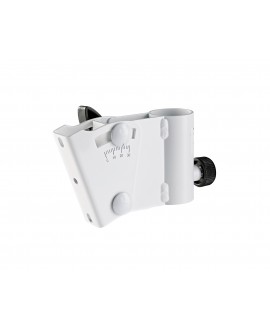 K&M 19780 Inclinable stand adapter pure white