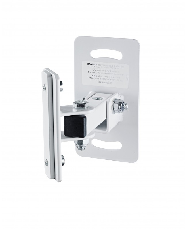 K&M 24180 Speaker wall mount white