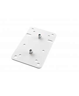 K&M 24352 Adapter panel 1 white