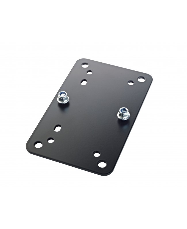 K&M 24354 Adapter panel 2 black