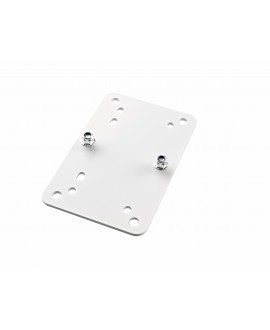K&M 24354 Adapter panel 2 white