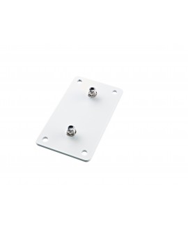 K&M 24356 Adapter panel 3 white