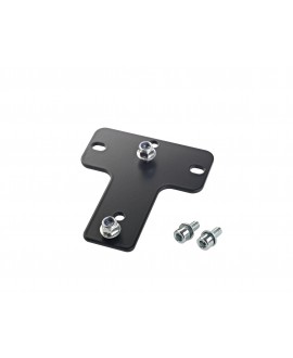 K&M 24359 Adapter panel 6 black