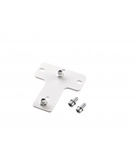 K&M 24359 Adapter panel 6 white