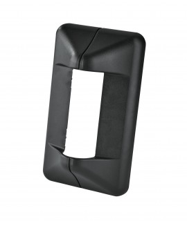 K&M 24463 Cover for speaker wall mount black