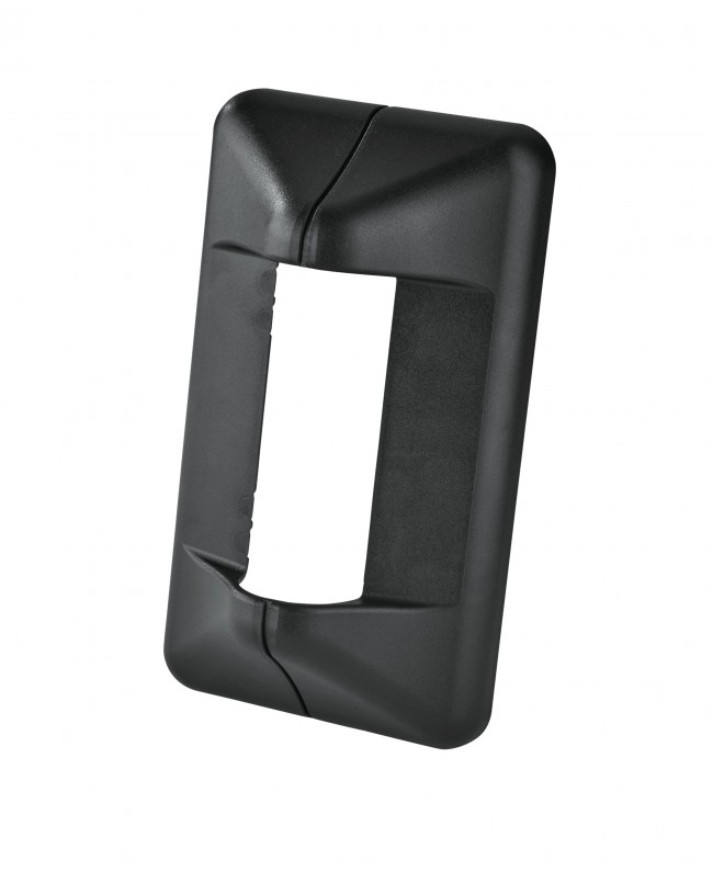 K&M 24463 Cover for speaker wall mount black