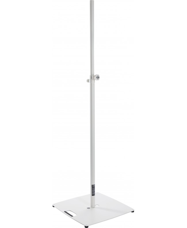 K&M 24651 Lighting/Speaker stand Pro pure white