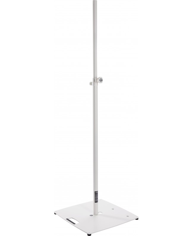 K&M 24654 Lighting/Speaker stand Pro pure white